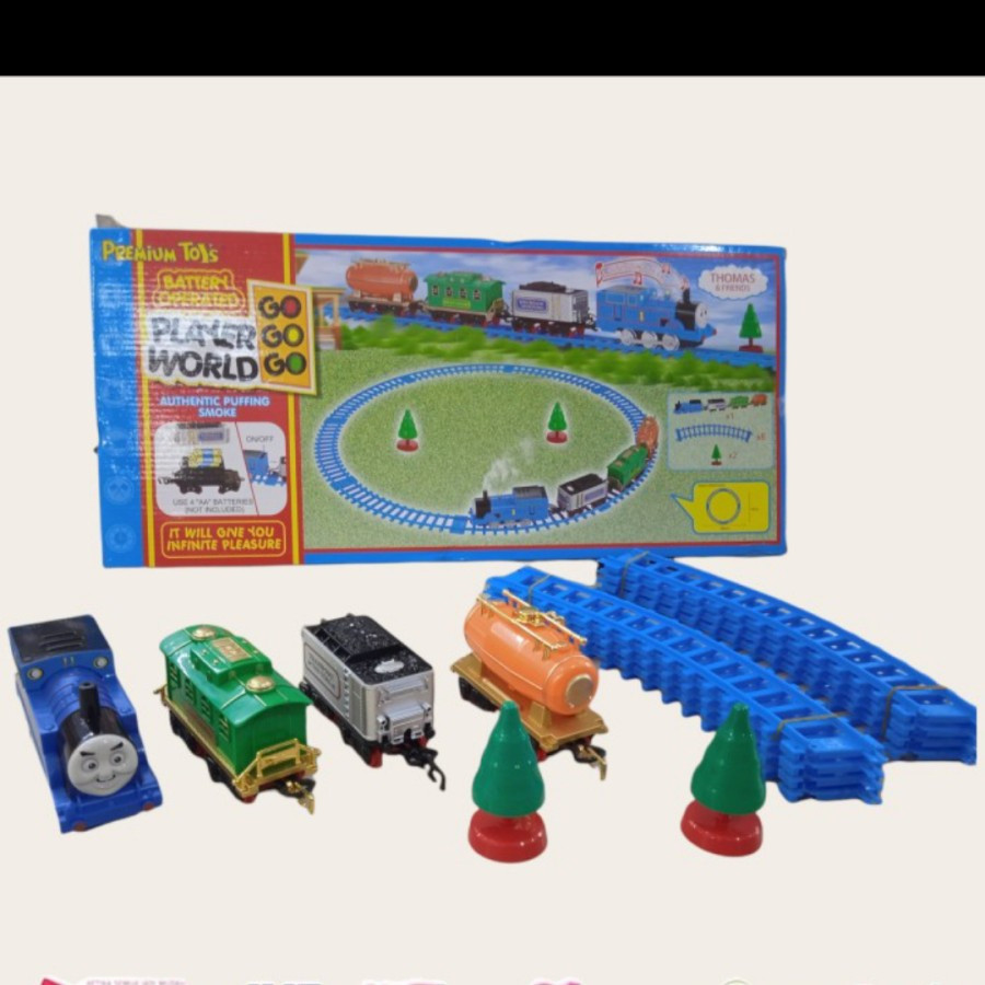 mainan rel kereta api asap /mainan kereta api murah/kereta api gerbong - TRAIN