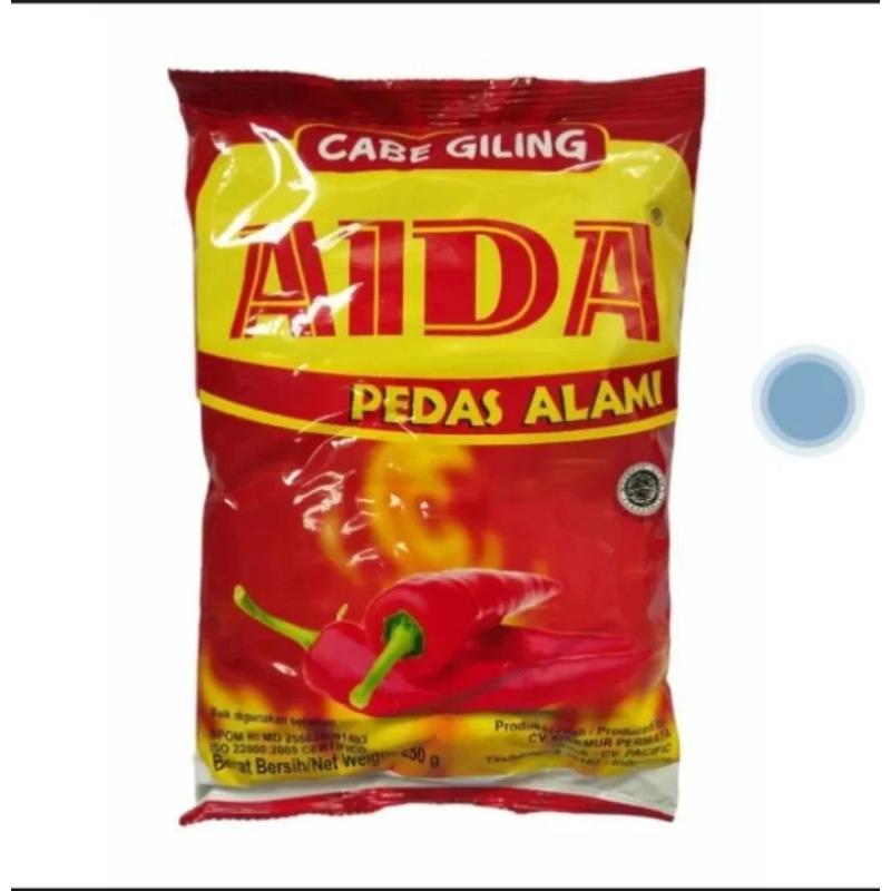 

Cabe Bubuk Aida Cabe Giling 250gr