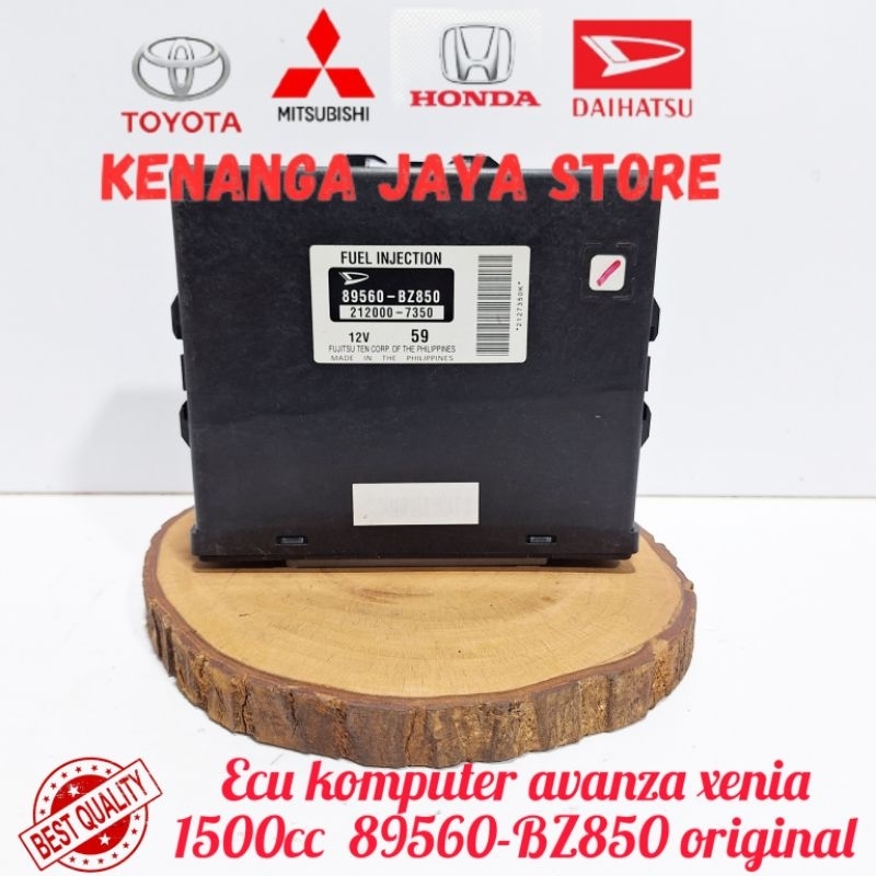 Ecu komputer avanza xenia 1500cc 89560-BZ850 / BZ851 original