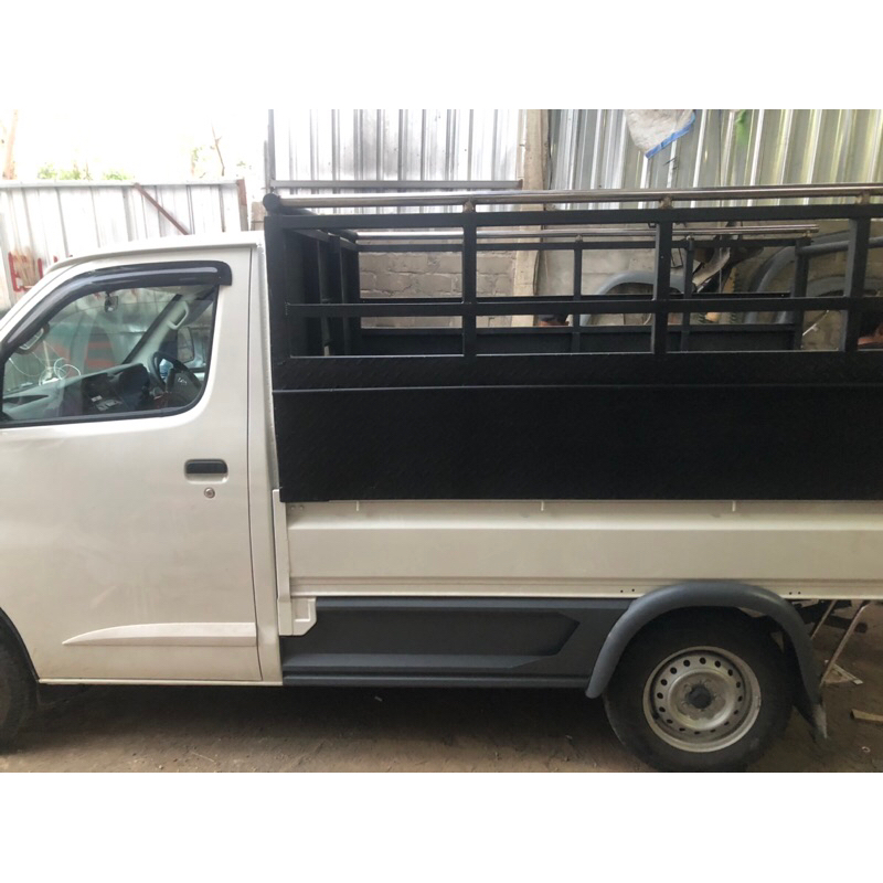 BEMPER GRANDMAX SET SPAKBOR SAMPING BAHAN PLAT BESI