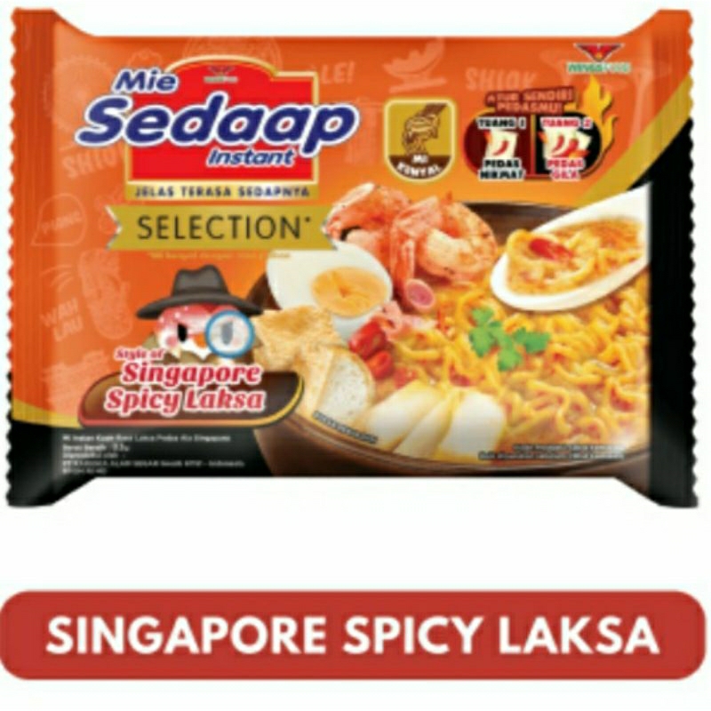 

mie sedap singapore spicy laksa