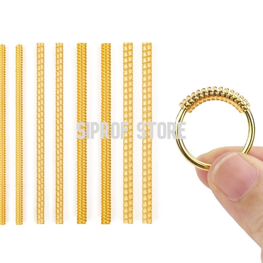 Alat Pengecil Cincin Pengganjal Ganjal Karet Cincin Kebesaran Penyangga Ganjel Pengganjel Cincin Ema