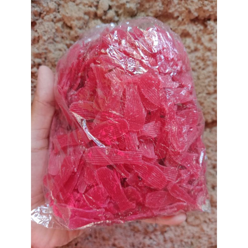 

KERUPUK BENTUK IKAN MENTAH 250GR