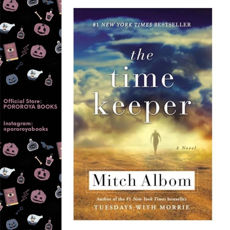PO Buku ORIGINAL Novel Mitch Albom THE TIME KEEPER Novel Bestseller Fiction Book Fiksi Import