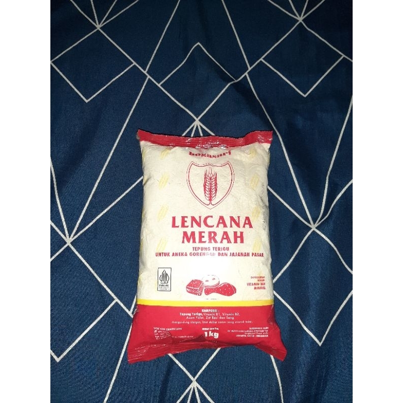 

Tepung Terigu Protein Rendah (Bogasari Merah)