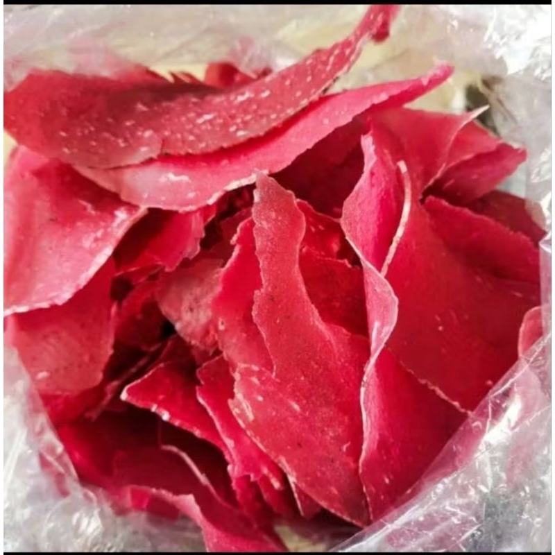 

Kerupuk merah padang mentah 250gr 500gr