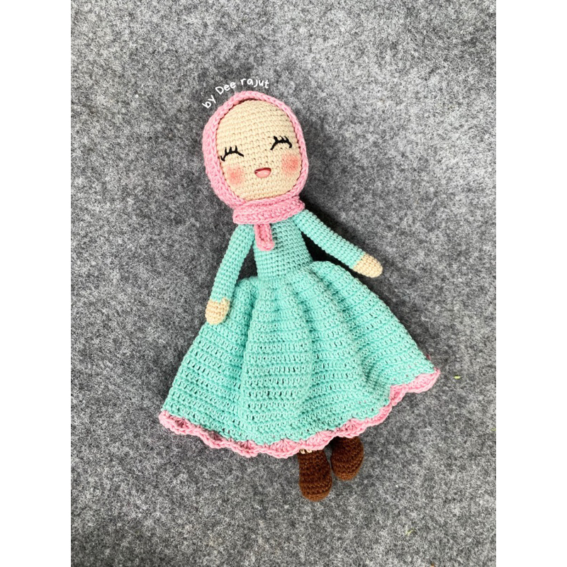 Amigurumi Hijab Doll / Boneka Rajut Hijab