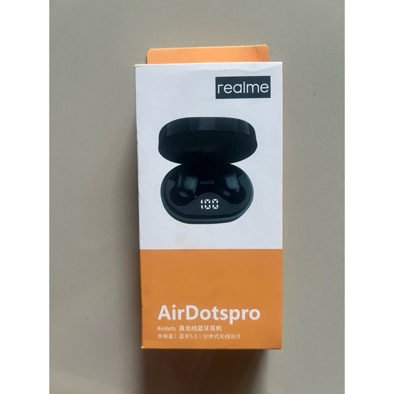 Earphone Bluetooth Realme Airdots Pro LED – TWS Murah, Tampilan Baterai Digital, Bluetooth 5.0
