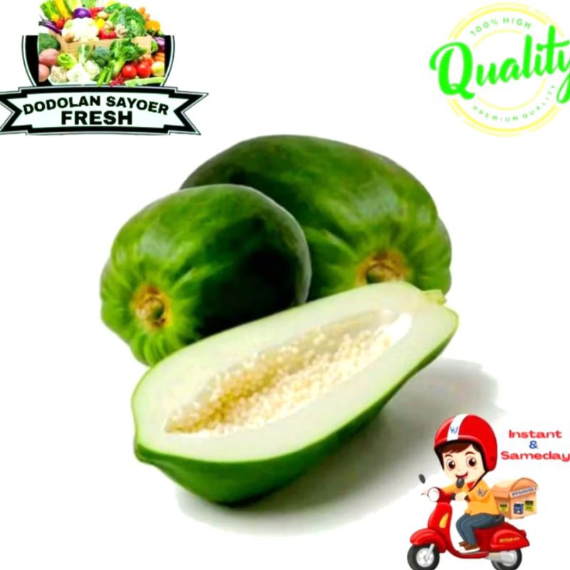 

Paya mentah/paya sayur Fresh pilihan