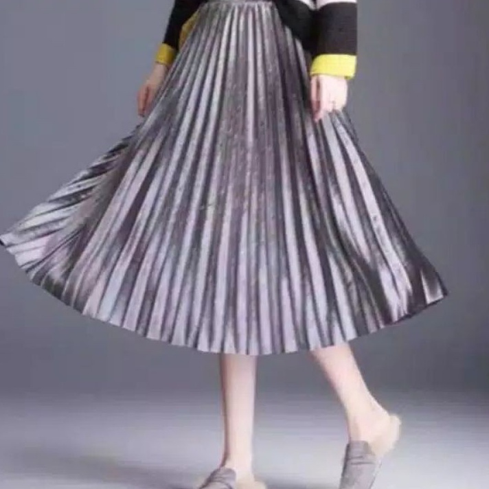 ROK PLISKET BLUDRU VELVET 78 ROK PLISKET BLUDRU PENDEK ROK BLUDRU VELVET 78