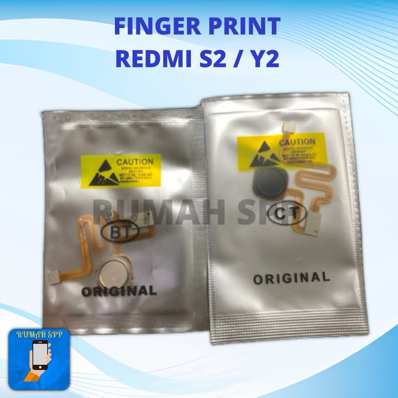 FINGER PRINT / SIDIK JARI REDMI S2 / Y2 (ORIGINAL BISA FINGER PRINT)