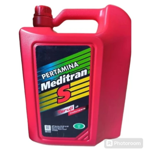 OLI PERTAMINA MEDITRAN S 10 LITER DIESEL SAE 40