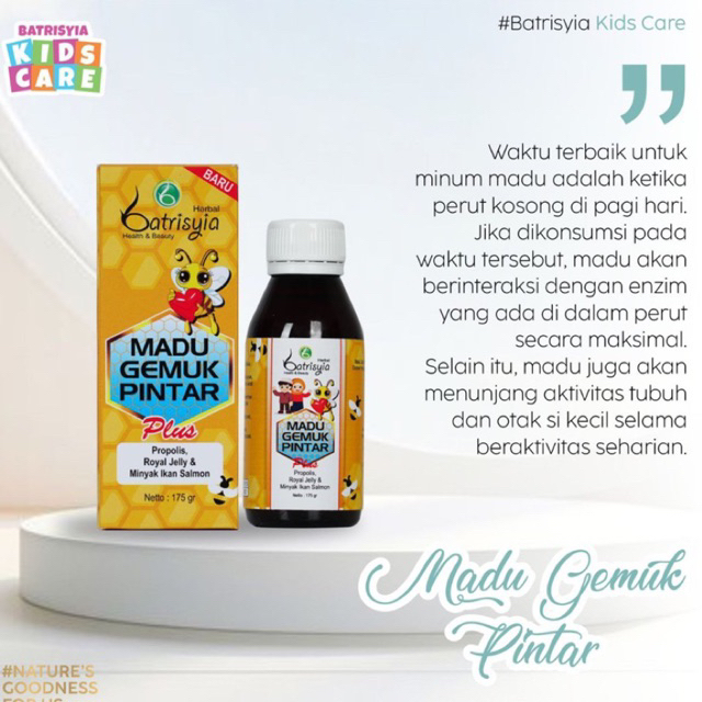 

Madu Gemuk Pintar Batrisyia /Madu GEMPI /Batrisyia Herbal Bukittinggi