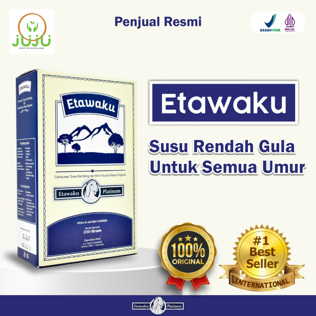 

Etawaku Platinum Susu Kambing Atasi Batuk Kronis 200g