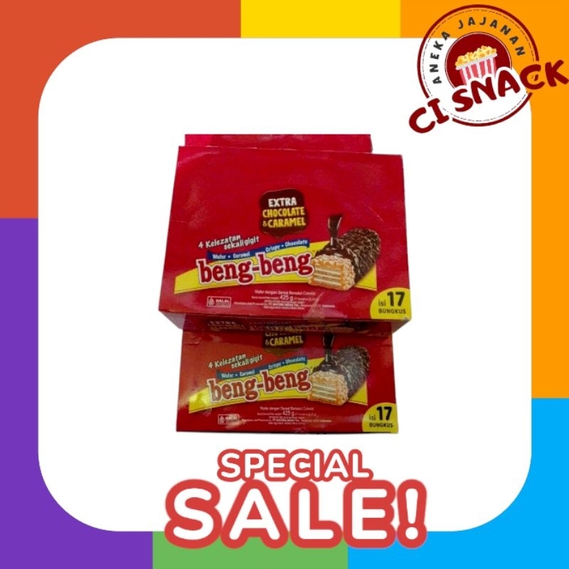 

Beng-beng Wafer dengan sereal bersalut Cokelat