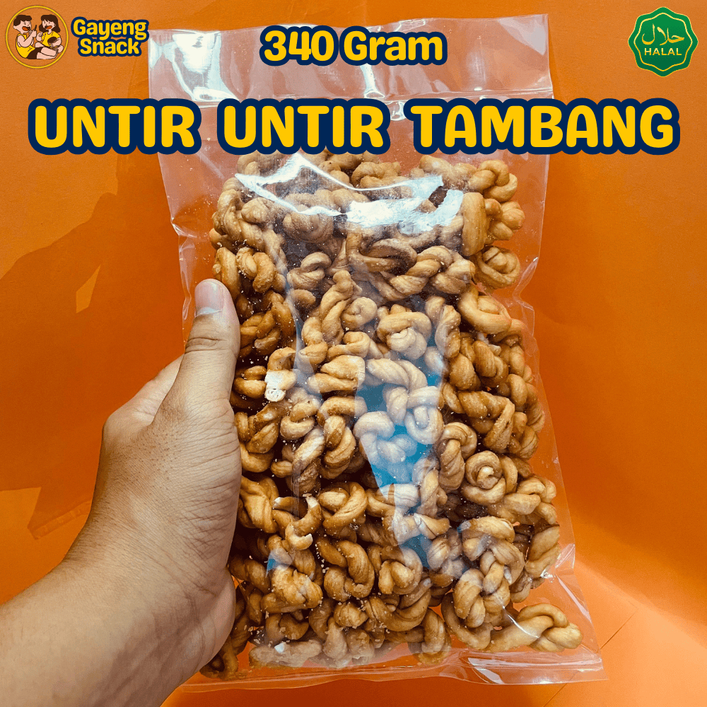 

Untir Untir Kue Tambang Coklat Manis Plintir Pluntir Manis