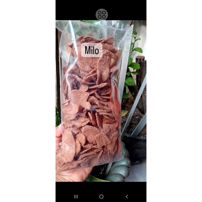 

keripik pisang milo
