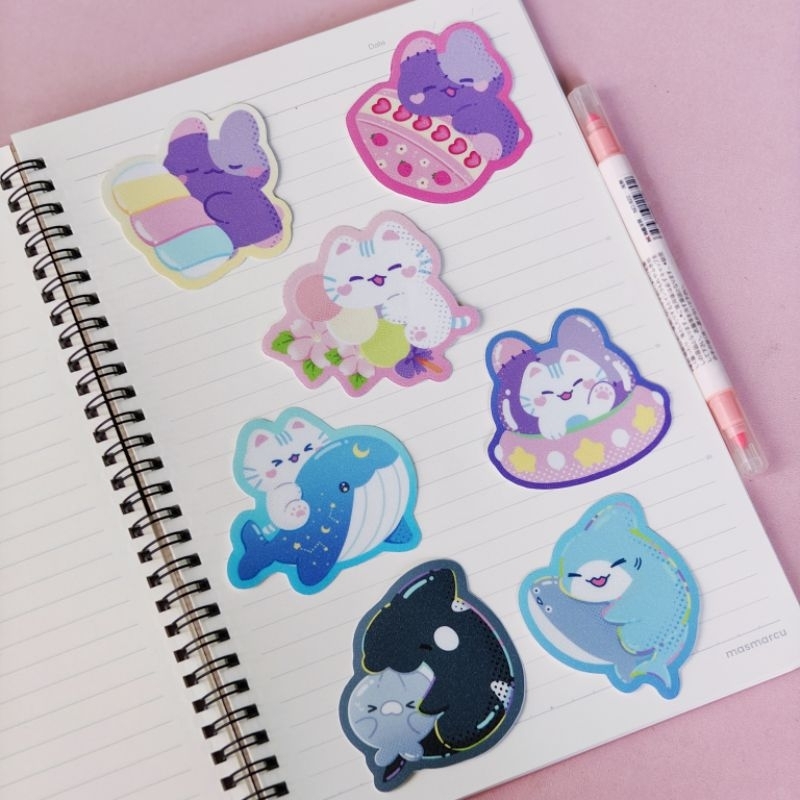 

Leendoodles - November Update Glitter, Holo & Transparent Stickers