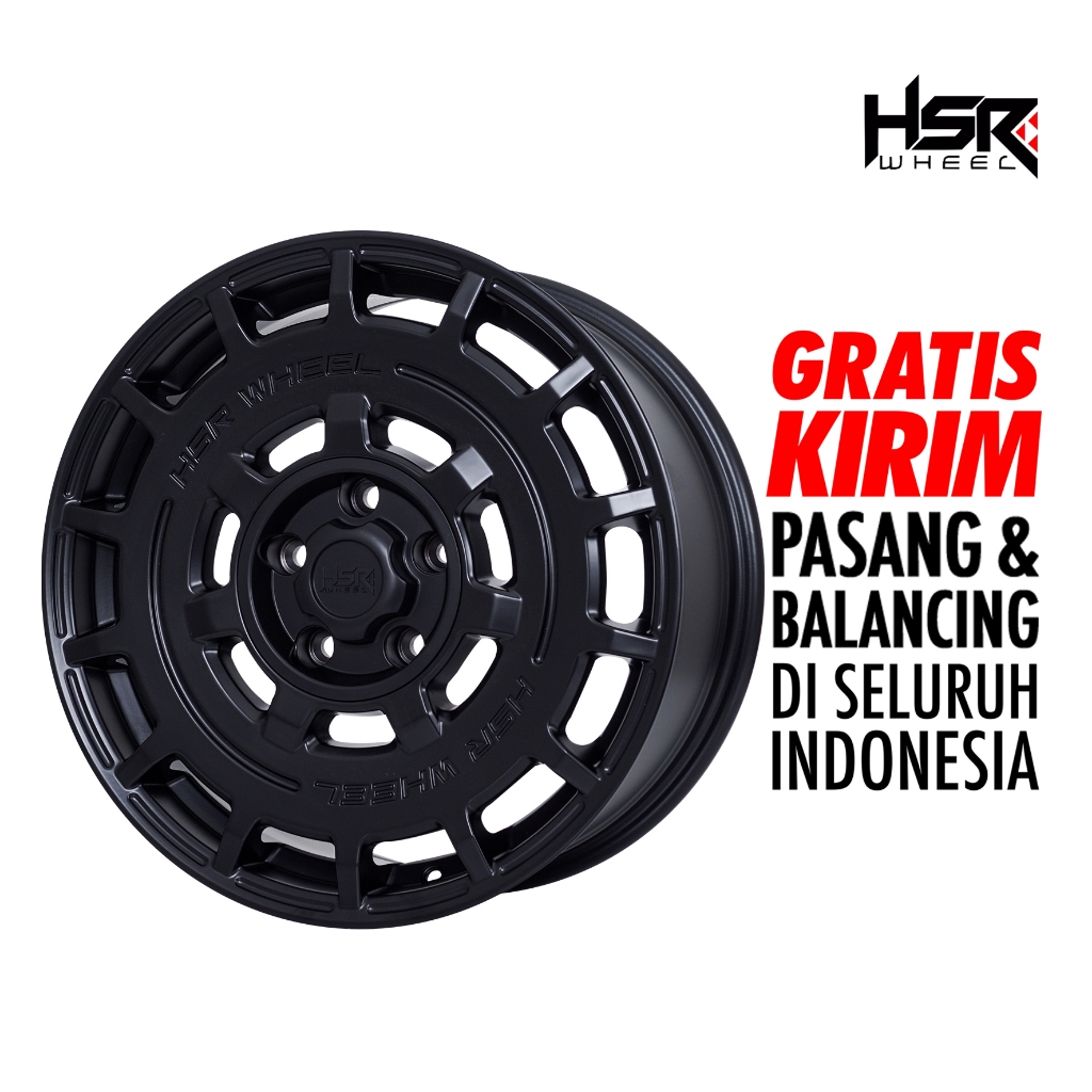 HSR WHEEL MENTAWAI 1455 HSR R17X75 H5X114,3 ET45 MB