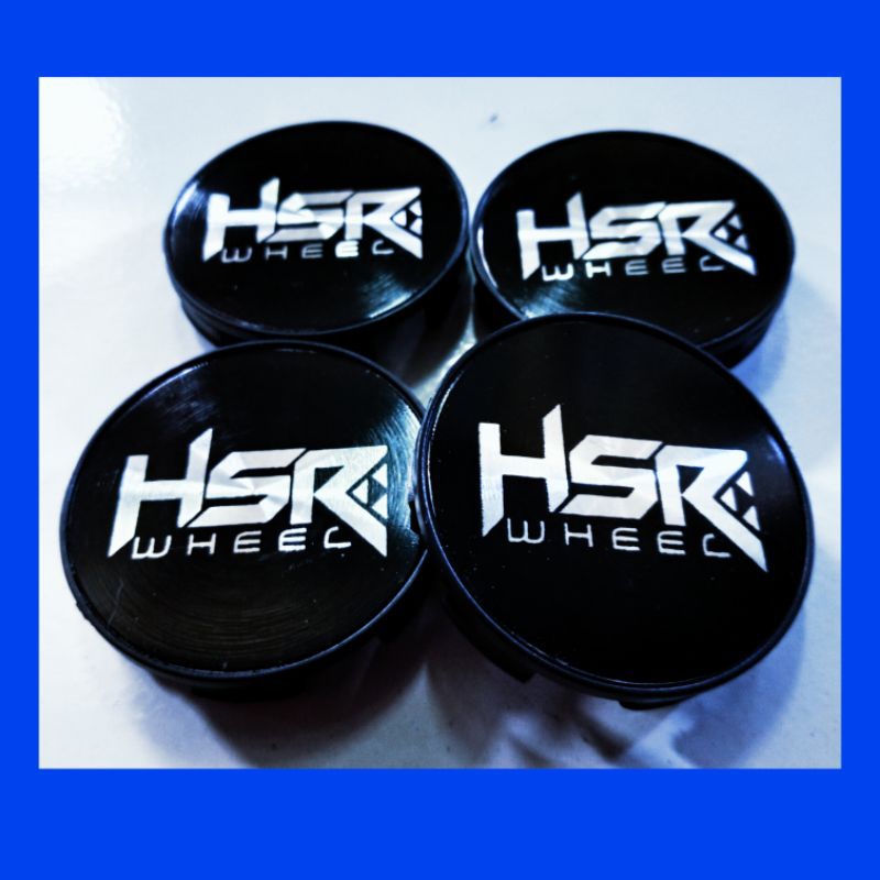 Dop center velg logo HSR. Variasi Datar. Diameter 5,7cm
