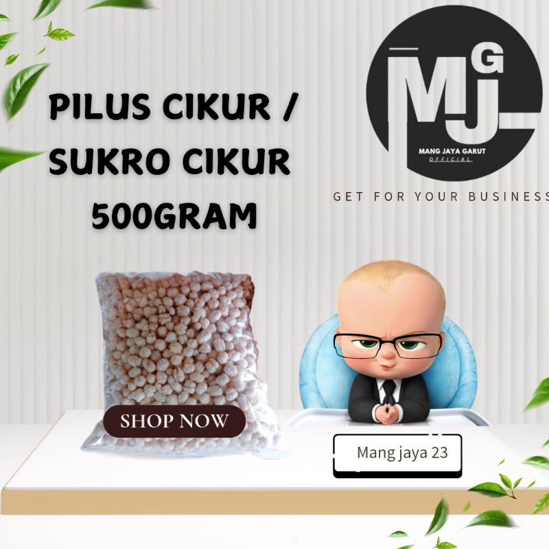 

PILUS CIKUR isi 500 gram asli Garut enak gurih