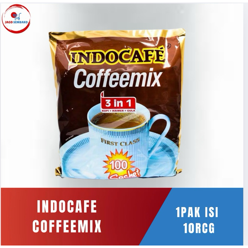 

Kopi Indocafe Coffemix / 1 Pack / isi 10 renceng