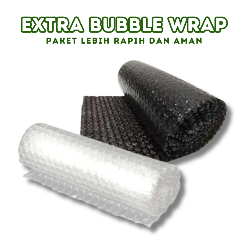 

Ekstra Bubble Wrap Packing Kuat & Aman