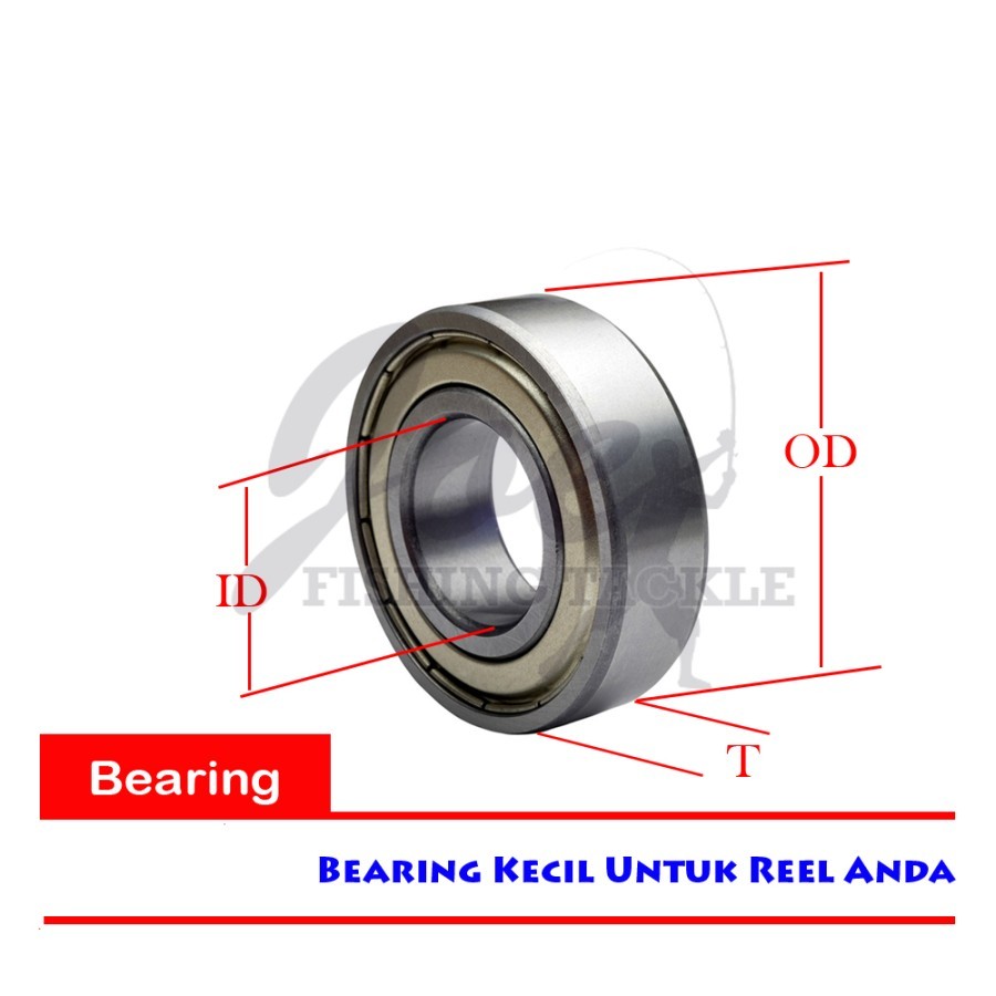 Bearing 10x20x6 Original Kamikaze Xtreme Jigger - Bearing Reel Pancing