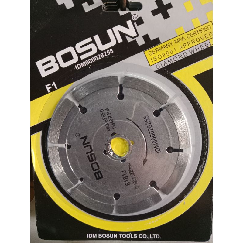 Mata potong Keramik Bosun F1 4inchi