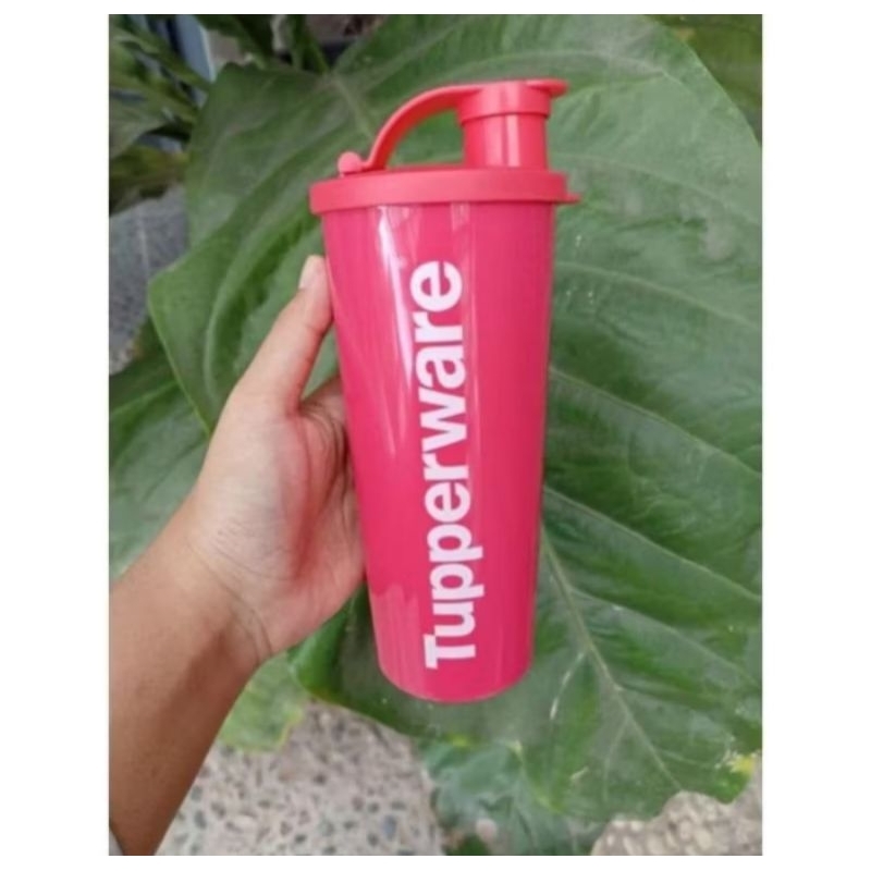 Tupperware Giant Tumbler 470ml tutup flip 1pc 470 ml Gelas air Besar wadah tempat bawa bekal botol m