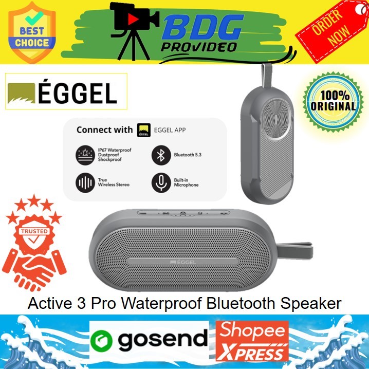 EGGEL ACTIVE 3 PRO / Speaker Portable Waterproof Eggel Active 3 Pro