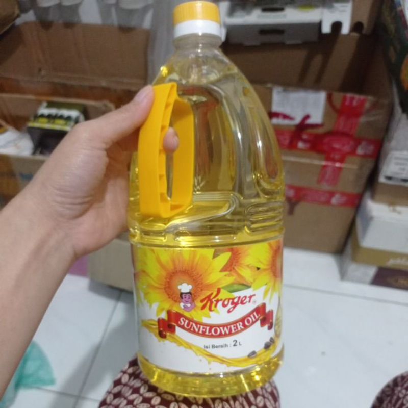 

Minyak sunflower / sunflower oil Kroger 2 L