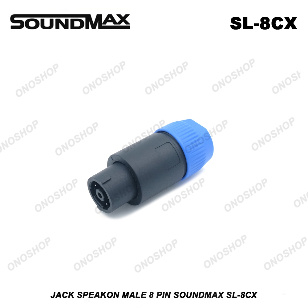Jack Speakon Male 8 Pin Jack Spicon Soundmax SL-8CX