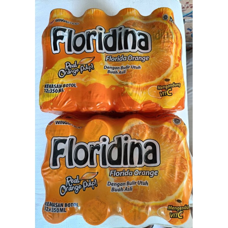 

Floridina Pulpi Orange 350mL kemasan slop