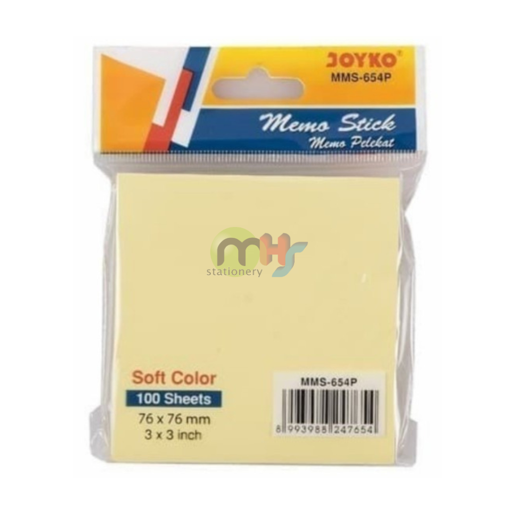 

Memo Stick / Sticky Note / Kertas Memo / Memo Tempel Joyko MMS-654P