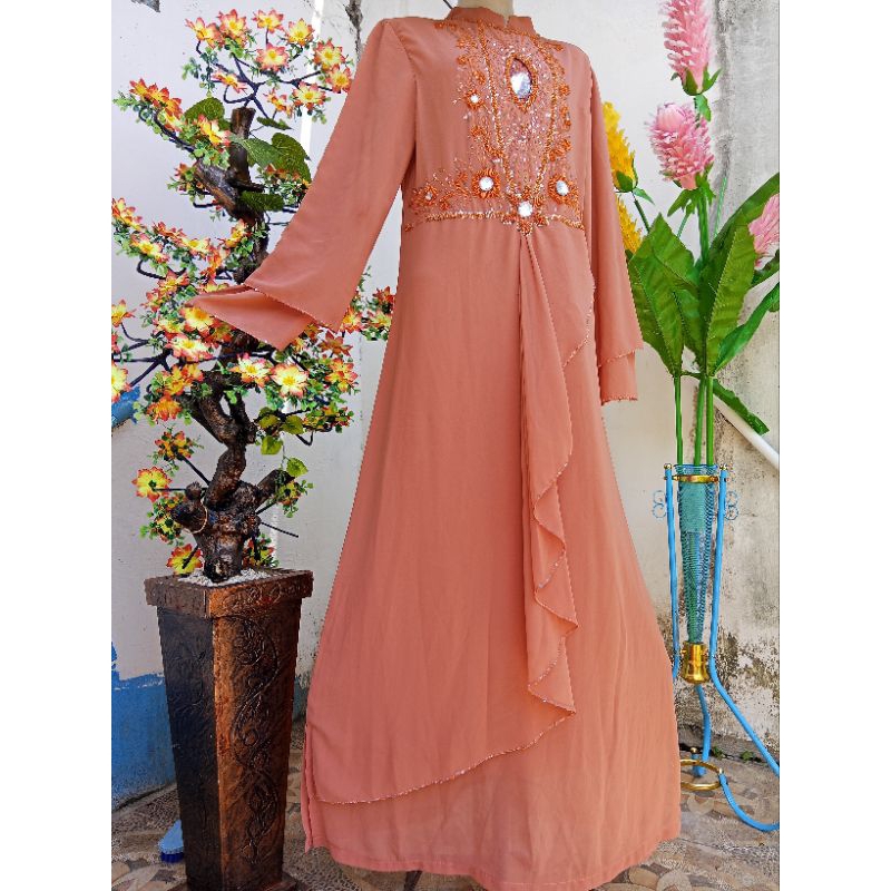 Gamis Ceruty Mewah Premium