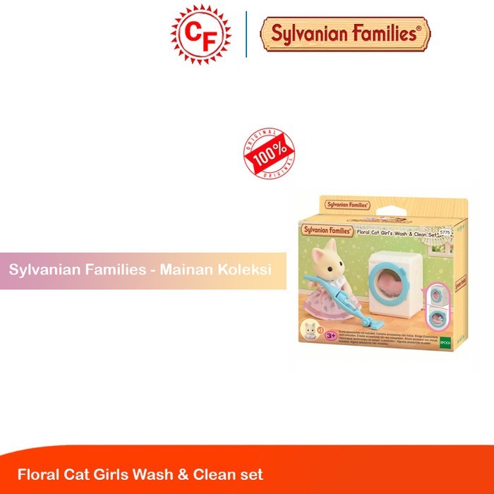 The Sylvanian Families - Mainan Koleksi Floral Cat