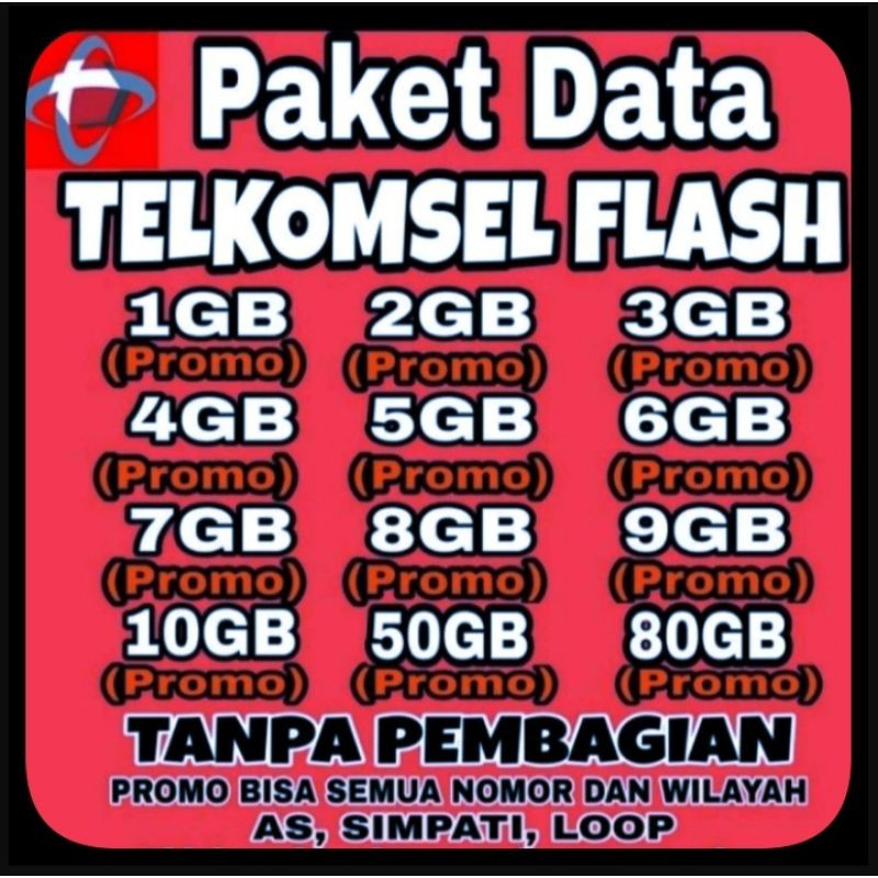 Paket Intenet Telkomsell As Simpati Loop Bulanan