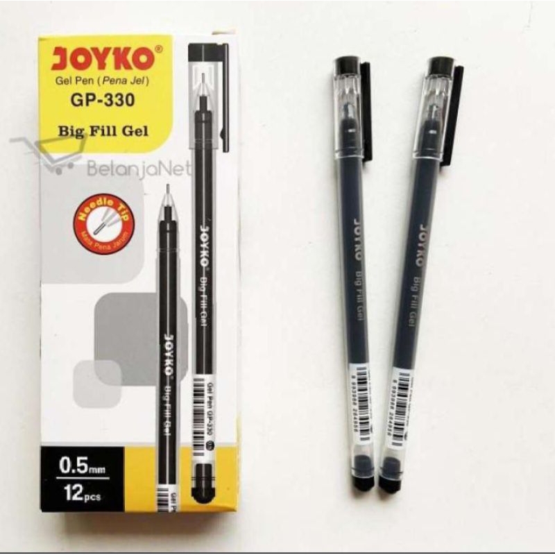 

1 Pcs PULPEN GEL PENA JOYKO 0.5mm STANDART PULPEN TINTA CAIR ALAT TULIS