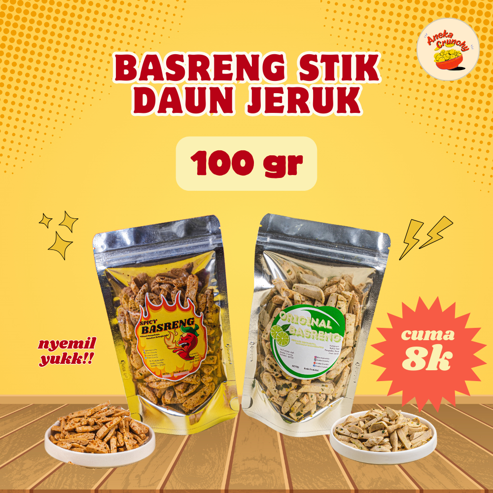 

BASRENG STIK VIRAL DAUN JERUK /100gram