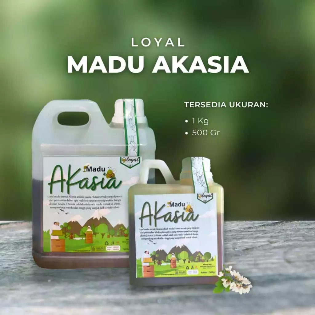 

MADU AKASIA 1KG ASLI - MADU NEKTAR AKASIA KUALITAS TERBAIK