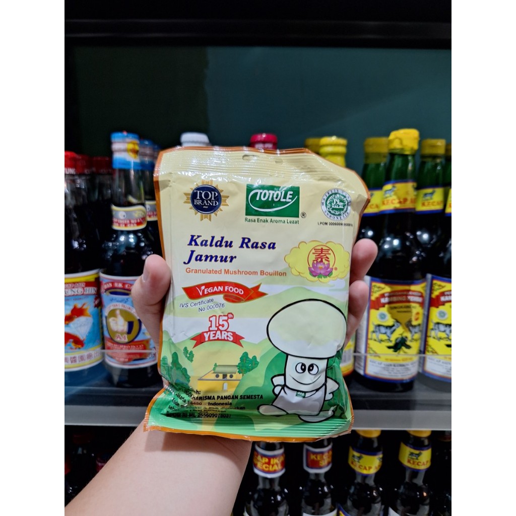 

Kaldu Jamur Totole Kemasan 200 Gram