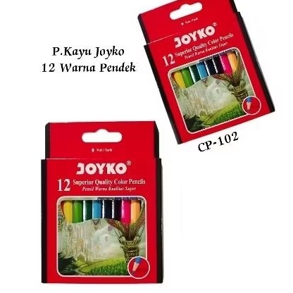 

PENSIL CAT JOYKO 12Wrna pendek