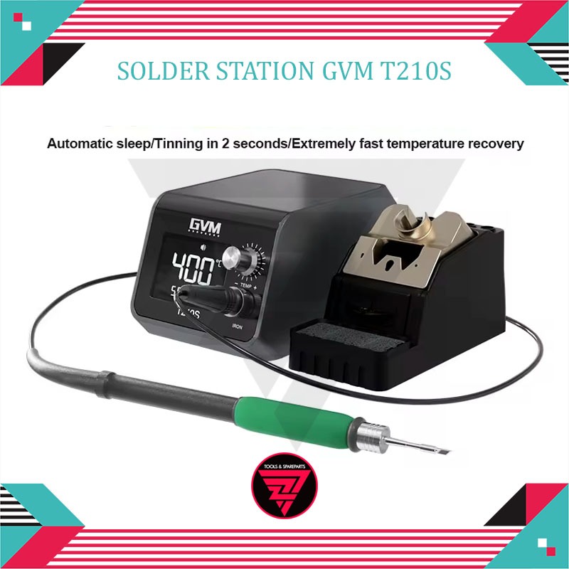 Solder Station GVM T210S / Solder Station T210S GVM / Solder Station GVM T210S Smart Soldering