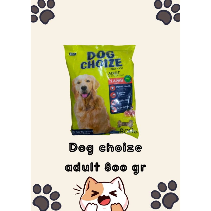 DOG CHOIZE 800GR