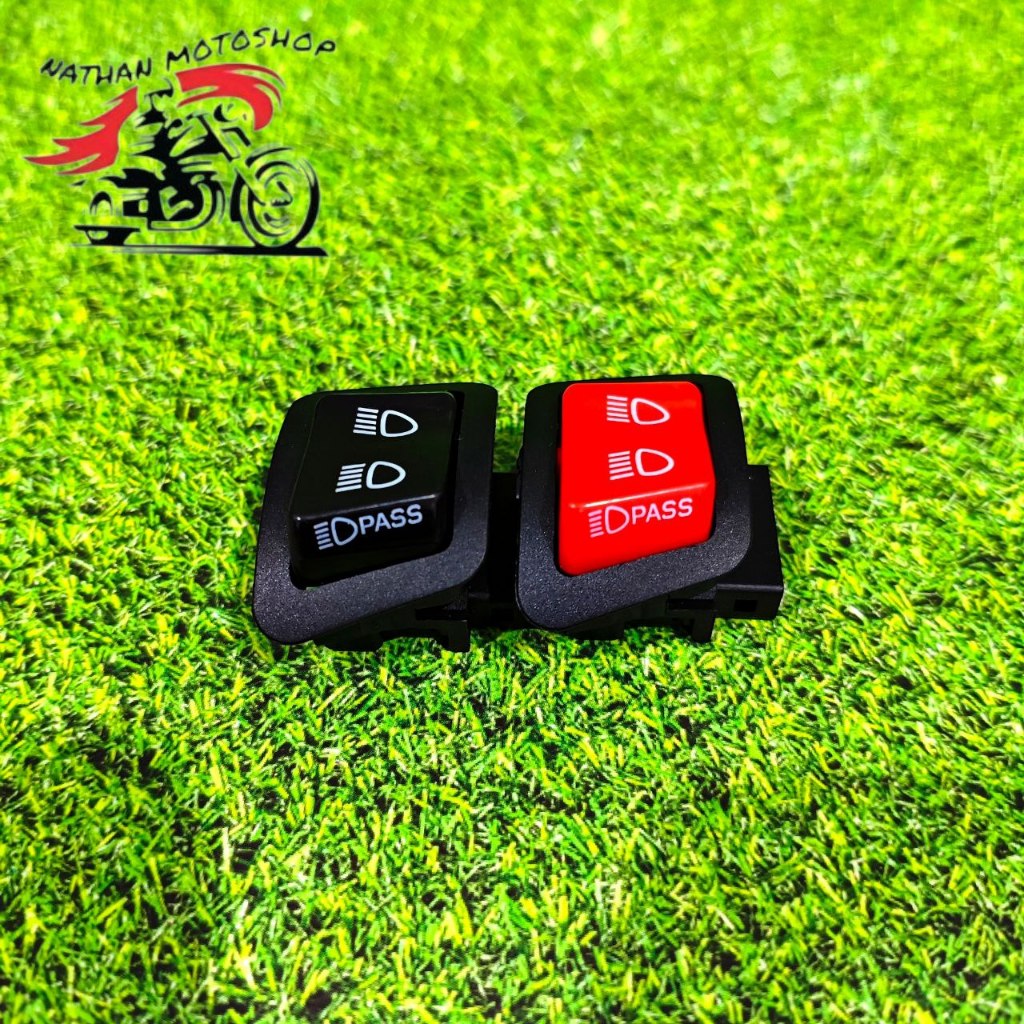 Saklar Pass Beam Merah Saklar Pass Beam 4 Pin Model Vietnam PNP Vario Led Old Spacy Fi Beat Fi Beat 
