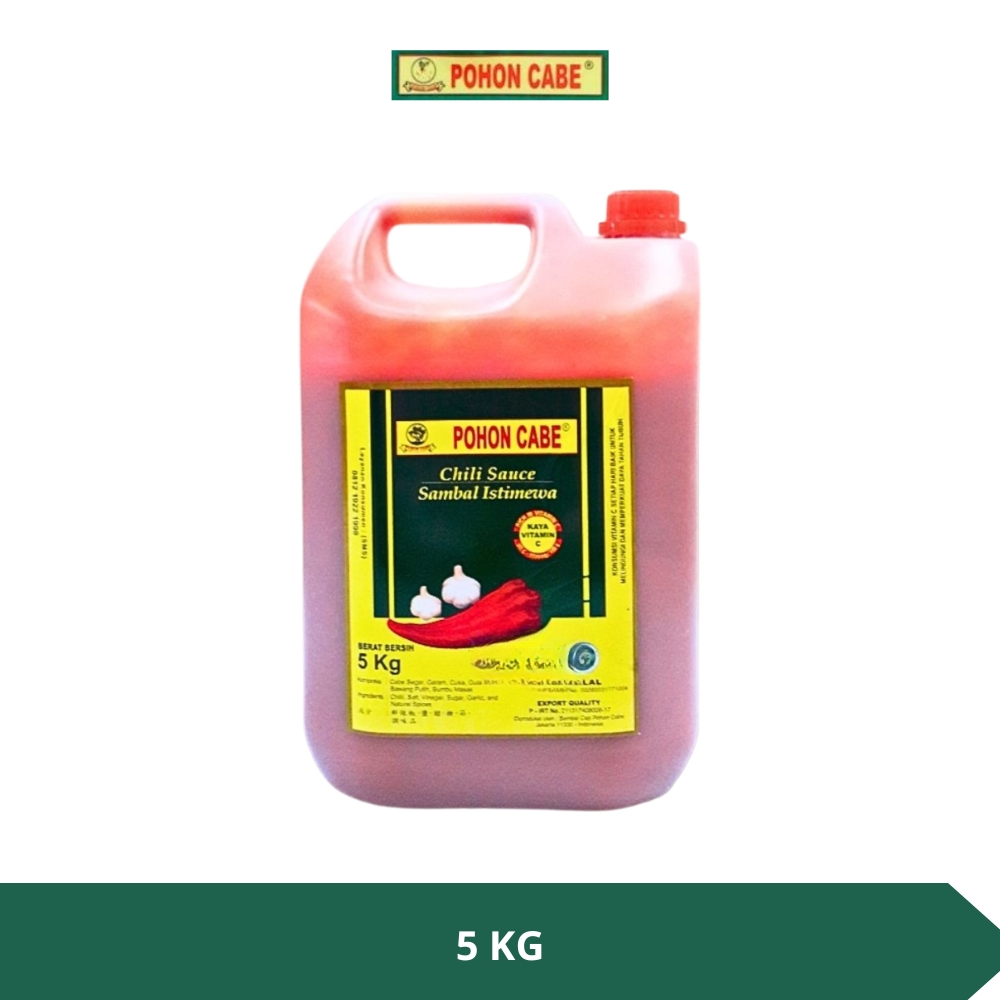 

POHON CABE - Saus Sambal - 5 KG