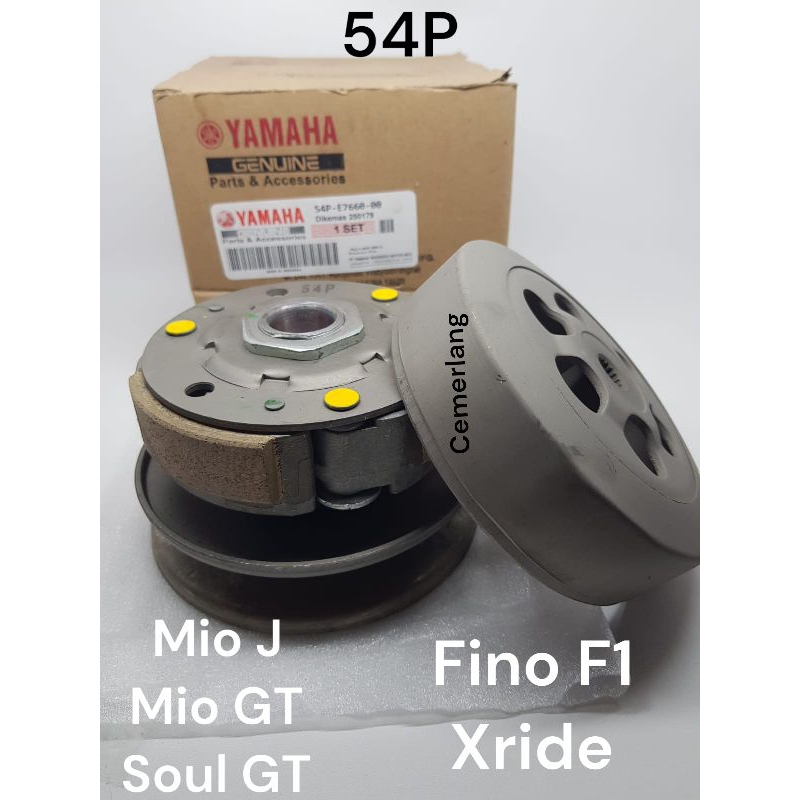 Pully assy set 54P mio j, mio gt, soul gt, fino f1, xride