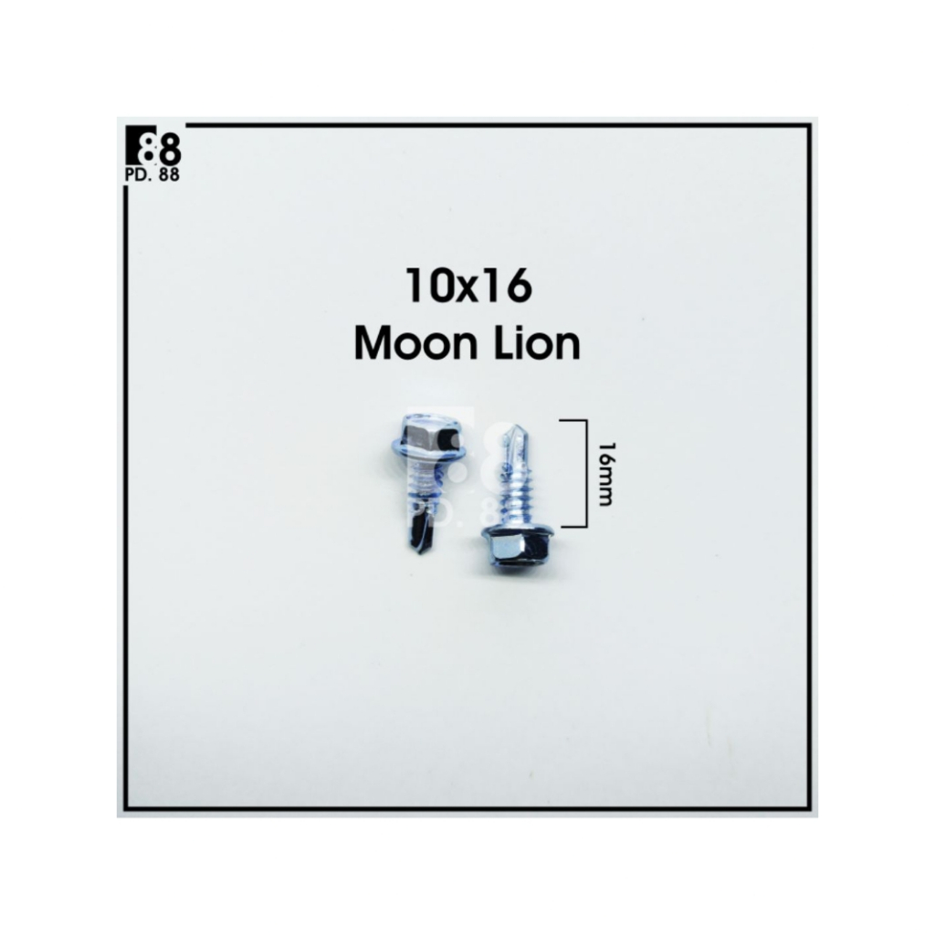 Baut Baja Ringan - Skrup Baja Ringan #10 x 16 MOON LION