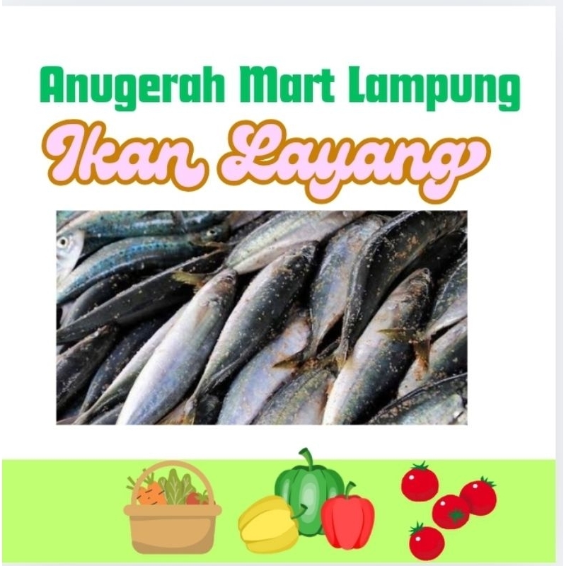 

Ikan Layang segar perkilo Anugerah Mart Lampung
